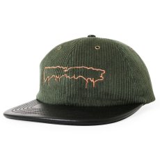 画像3: Drip Corduroy Strapback Cap ドリップ コーデュロイ ストラップバック キャップ ロゴ 帽子 (3)