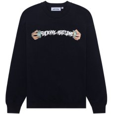 画像1: World Cup Crewneck Sweat Shirt クルーネック スウェット シャツ Black (1)