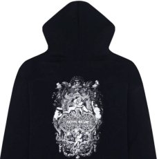 画像6: Filigree Sweat Hoodie ロゴ スウェット フーディー パーカー Black (6)