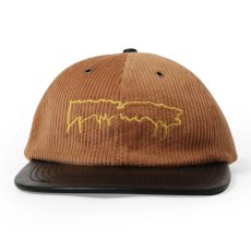 画像4: Drip Corduroy Strapback Cap ドリップ コーデュロイ ストラップバック キャップ ロゴ 帽子 (4)