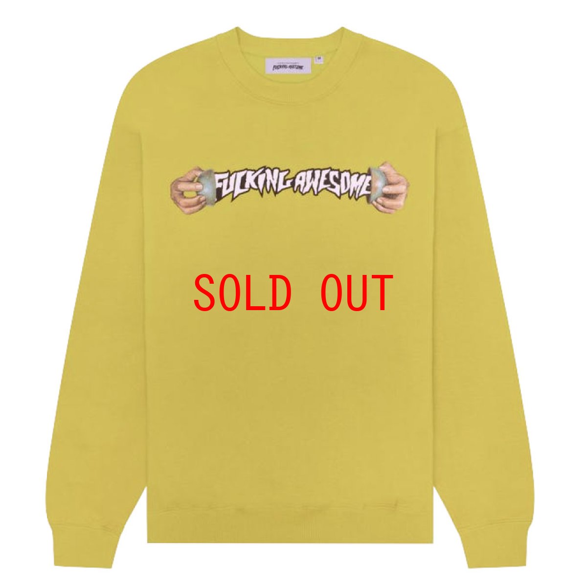 画像1: World Cup Crewneck Sweat Shirt クルーネック スウェット シャツ Mustard Yellow (1)