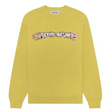 画像1: World Cup Crewneck Sweat Shirt クルーネック スウェット シャツ Mustard Yellow (1)