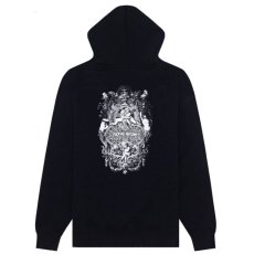 画像4: Filigree Sweat Hoodie ロゴ スウェット フーディー パーカー Black (4)