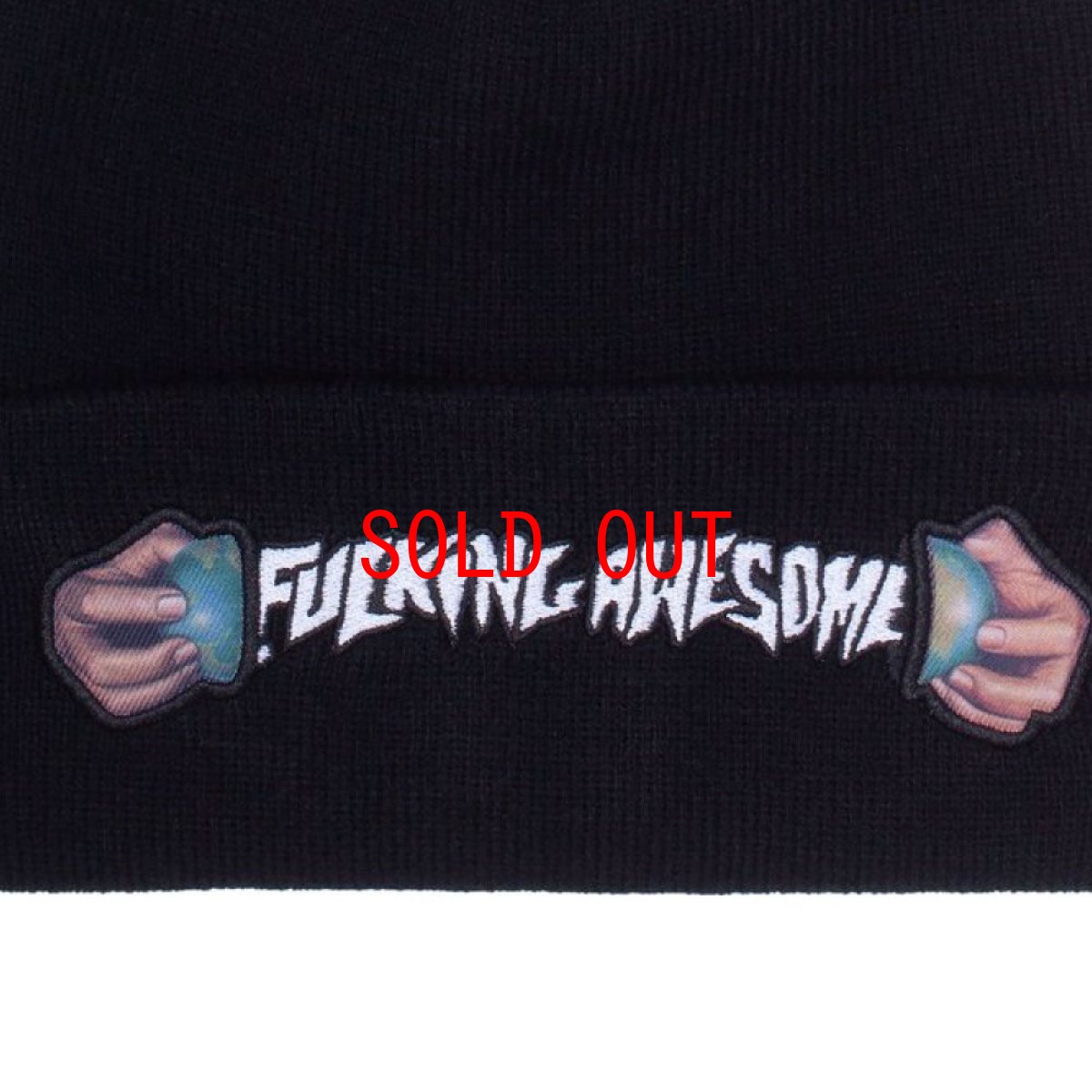 画像4: World Cup Cuff Beanie ロゴ ビーニー ニット キャップ 帽子 Black Kelly Green Sand Beige  (4)