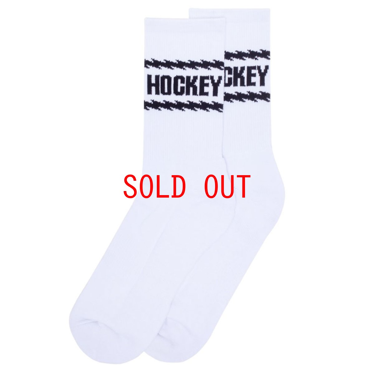 画像1: Razor Socks ロゴ ソックス 靴下 White (1)