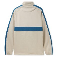 画像2: Motion 1/4 Zip Pullover Sweat Shirt モーション ハーフジップ プルオーバー スウェット シャツ Sand Beige (2)