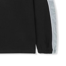 画像3: Motion 1/4 Zip Pullover Sweat Shirt モーション ハーフジップ プルオーバー スウェット シャツ Black (3)