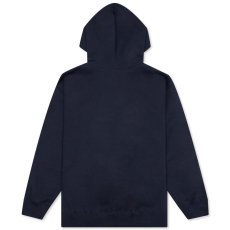 画像2: Stone Sweat Hoodie ストーン プルオーバー フーディー パーカー Navy (2)