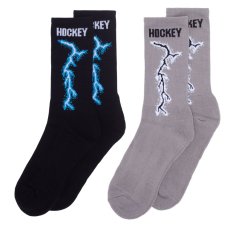 画像1: Lightning Socks ライトニング ソックス 靴下 Black Grey (1)