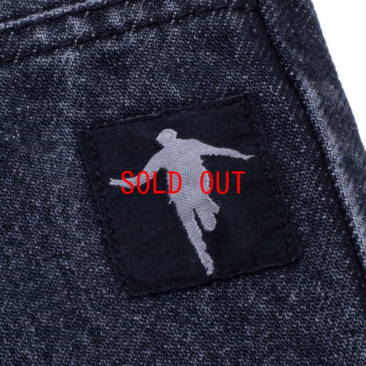 画像7: Double Knee Jean Denim Pants ダブルニー デニム パンツ Washed Black (7)