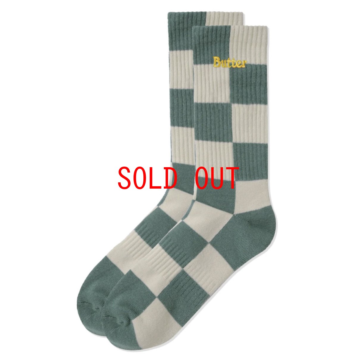 画像3: Checkered Socks チェッカー フラッグ ソックス 靴下 (3)