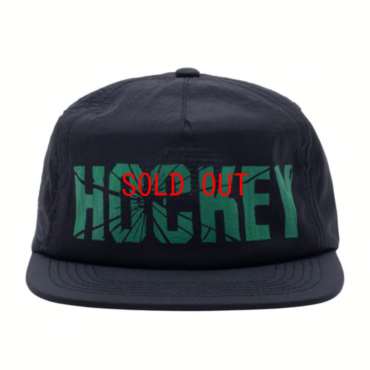 画像5: Shattered Nylon 6-Panel Cap ナイロン スナップバック キャップ 帽子 Black Grey (5)