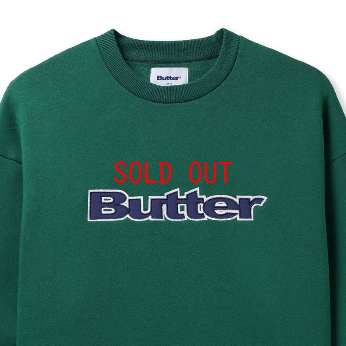 画像2: Logo Crewneck Sweat Shirt ロゴ クルーネック スウェット シャツ Green (2)