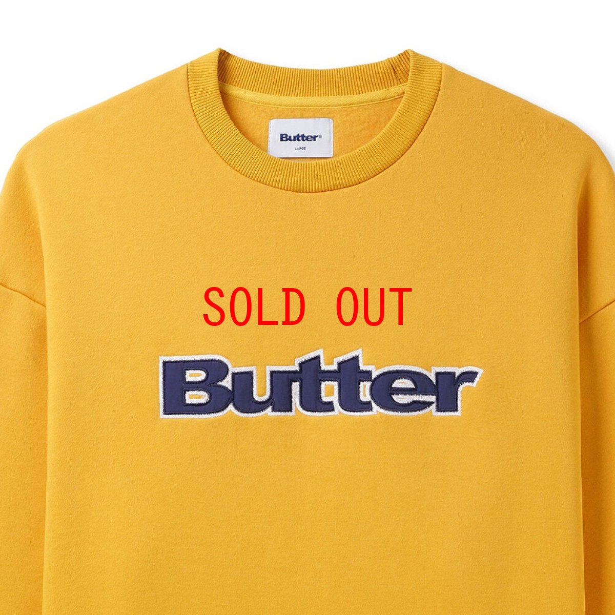 画像2: Logo Crewneck Sweat Shirt ロゴ クルーネック スウェット シャツ Yellow Gold (2)