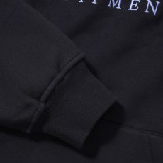 画像4: Equipment Embroidered Logo Pullover Sweat Hoodie ロゴ スウェット プルオーバー フーディー Black (4)