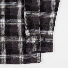 画像4: Hepner Check L/S Shirt 長袖 ワッフル チェック シャツ ロングスリーブ Hepner Ch Blacksmith (4)