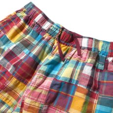 画像6: Patchwork Check Chef Pants マドラス チェック パッチワーク シェフ パンツ Red (6)