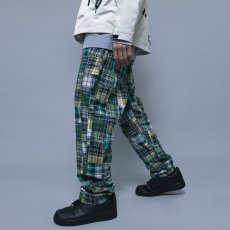 画像10: Patchwork Check Chef Pants マドラス チェック パッチワーク シェフ パンツ Green (10)