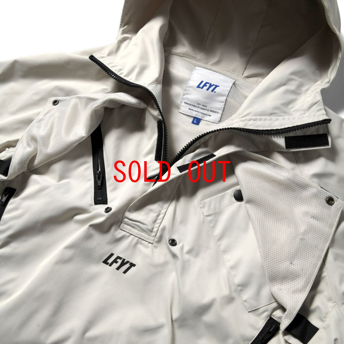 画像7: Tactcal Anorak Jacket アノラック ナイロン ジャケット Beige (7)