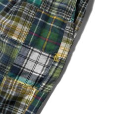 画像8: Patchwork Check Chef Pants マドラス チェック パッチワーク シェフ パンツ Green (8)