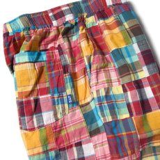 画像5: Patchwork Check Chef Pants マドラス チェック パッチワーク シェフ パンツ Red (5)