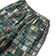 画像4: Patchwork Check Chef Pants マドラス チェック パッチワーク シェフ パンツ Green (4)