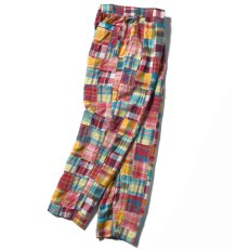 画像7: Patchwork Check Chef Pants マドラス チェック パッチワーク シェフ パンツ Red (7)