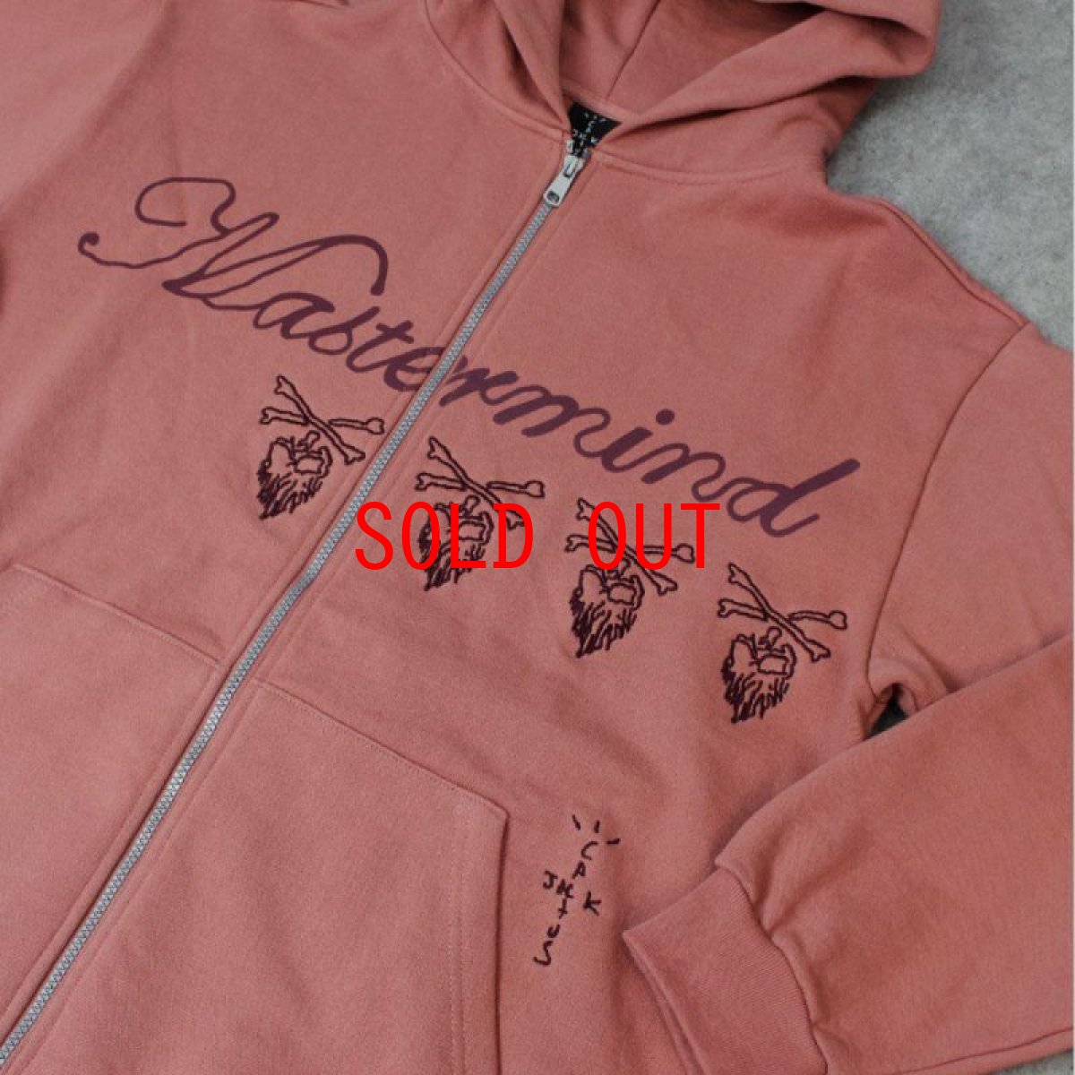画像12: × Mastermind Skull Zip Up Sweat Hoodie マスターマインド スカル ジップ アップ スウェット パーカー トラヴィス スコット by Travis Scott (12)