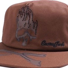 画像2: × Mastermind Skull Cap マスターマインド スカル キャップ ハット 帽子 Brown ブラウン (2)