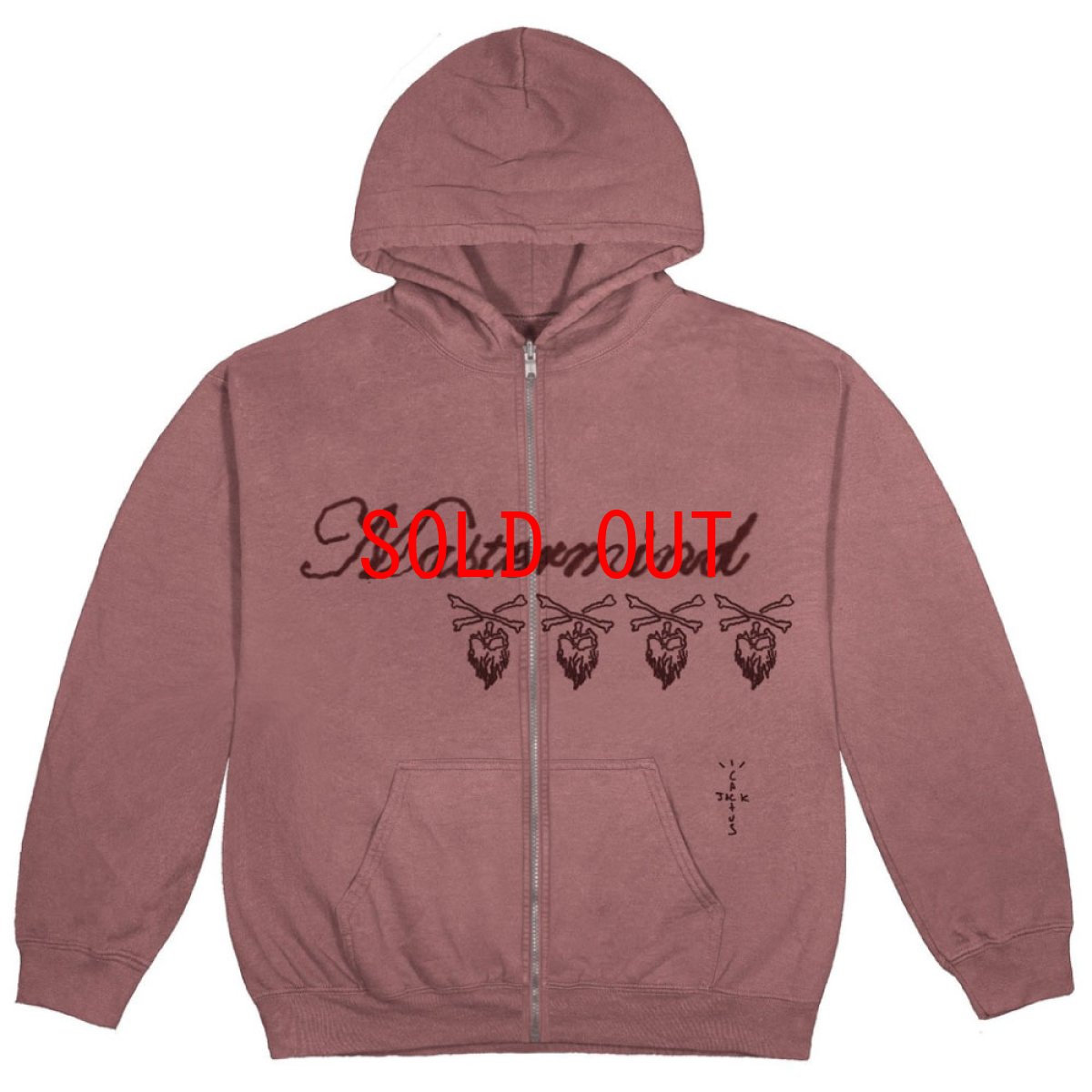 画像2: × Mastermind Skull Zip Up Sweat Hoodie マスターマインド スカル ジップ アップ スウェット パーカー トラヴィス スコット by Travis Scott (2)
