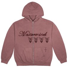 画像2: × Mastermind Skull Zip Up Sweat Hoodie マスターマインド スカル ジップ アップ スウェット パーカー トラヴィス スコット by Travis Scott (2)