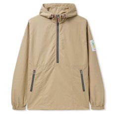 画像1: Spray Pullover Nylon Jacket スプレー プルオーバー ジャケット Khaki (1)