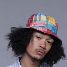 画像20: Reversible Patchwork Bucket Hat リバーシブル パッチワーク バケット ハット (20)