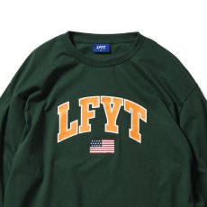 画像3: Old Glory Arch Logo L/S Tee 長袖 Tシャツ Dark Green (3)