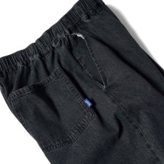 画像7: Washed Denim Chef Pants デニム シェフ パンツ Black (7)