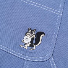 画像9: Overdye Denim Pants embroidery Pants セレクター カラー デニム 刺繍 バギー ペインター パンツ Dusk Blue (9)