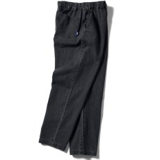 画像6: Washed Denim Chef Pants デニム シェフ パンツ Black (6)