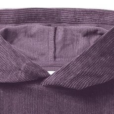 画像3: High Wale Cord Pullover Hoodie ロゴ スウェット プルオーバー フーディー Muave Purple (3)