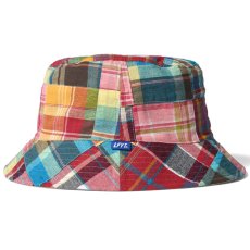 画像12: Reversible Patchwork Bucket Hat リバーシブル パッチワーク バケット ハット (12)