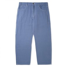 画像3: Overdye Denim Pants embroidery Pants セレクター カラー デニム 刺繍 バギー ペインター パンツ Dusk Blue (3)