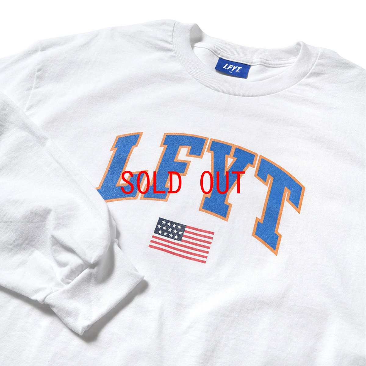 画像3: Old Glory Arch Logo L/S Tee 長袖 Tシャツ White (3)