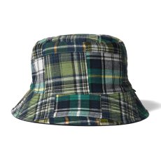 画像9: Reversible Patchwork Bucket Hat リバーシブル パッチワーク バケット ハット (9)