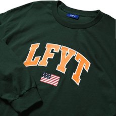 画像4: Old Glory Arch Logo L/S Tee 長袖 Tシャツ Dark Green (4)