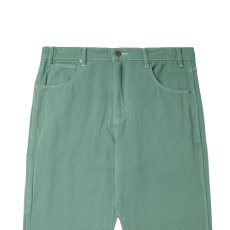 画像4: Overdye Denim Pants embroidery Pants セレクター カラー デニム 刺繍 バギー ペインター パンツ Ivy Green (4)