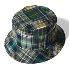 画像17: Reversible Patchwork Bucket Hat リバーシブル パッチワーク バケット ハット (17)