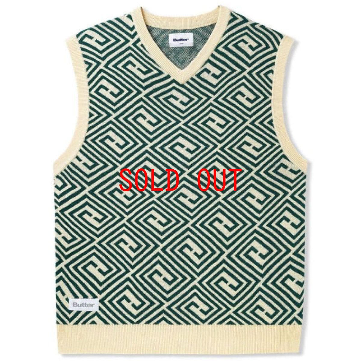 画像2: Athena Knit Vest ニット ベスト Cream (2)