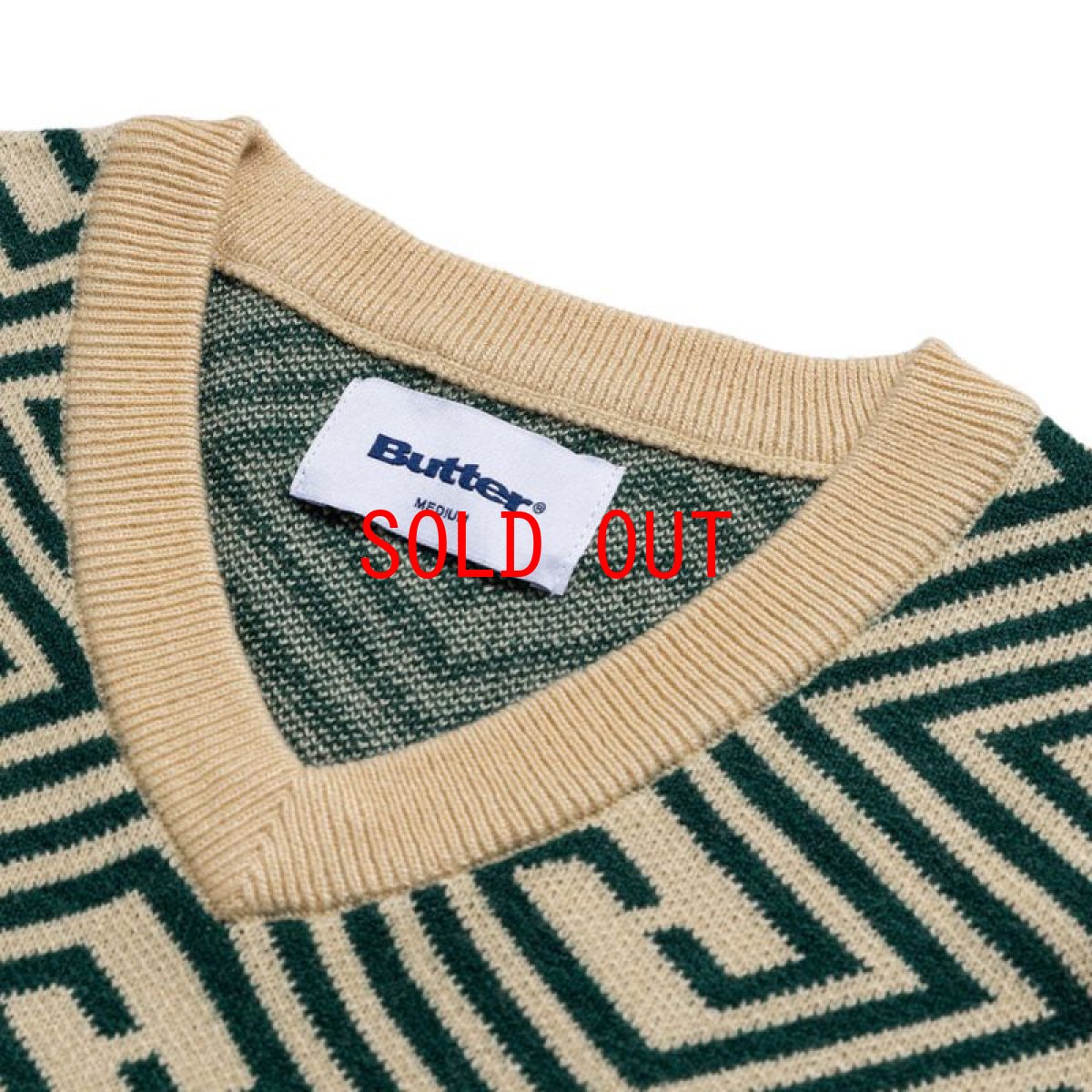 画像3: Athena Knit Vest ニット ベスト Cream (3)