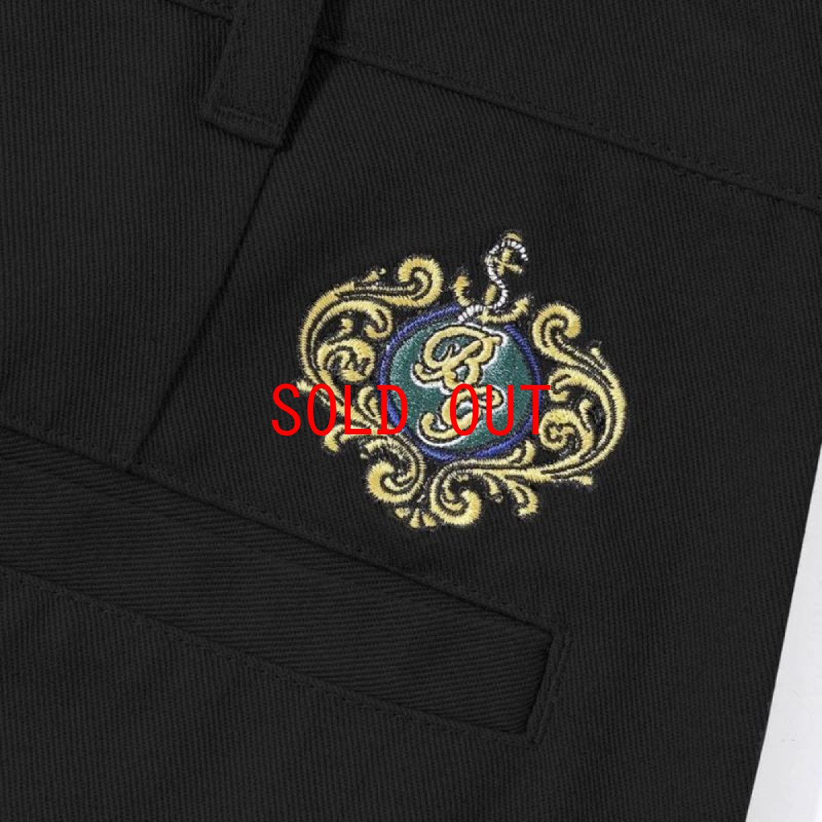 画像7: Campbell Pants コットン パンツ Black (7)