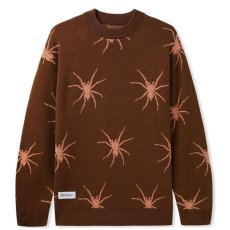 画像2: Tarantura Knit Sweater クルーネック ニット セーター Brown (2)
