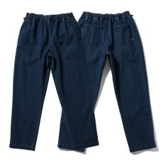 画像1: Washed Denim Chef Pants デニム シェフ パンツ Indigo Blue (1)